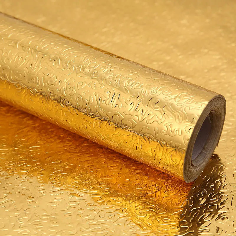 Film adhésif aluminium anti-huile pour cuisine, crédence et meubles
