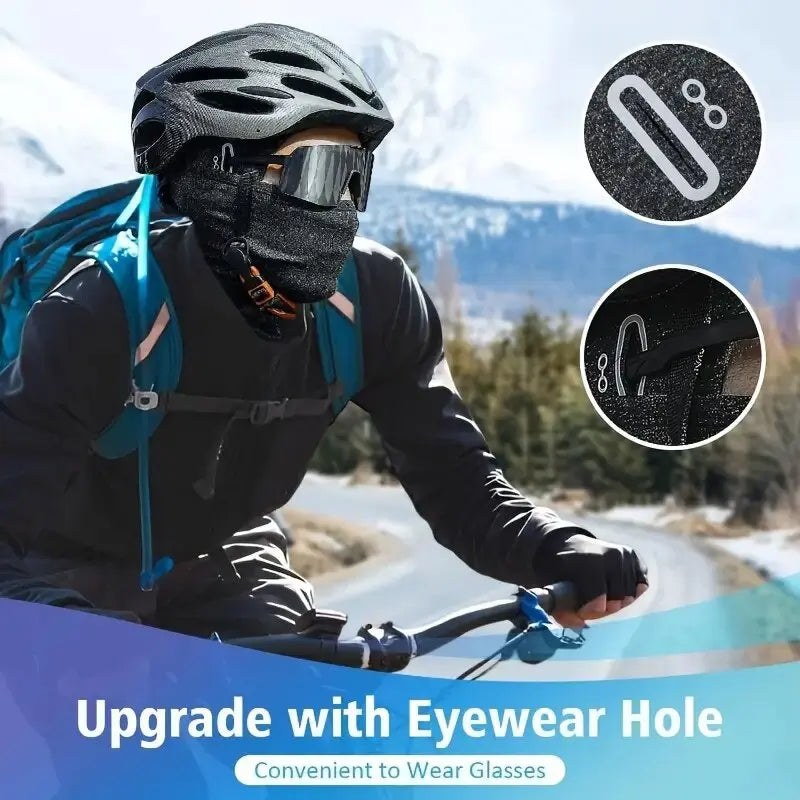 Cagoule thermique intégrale pour sports d'hiver