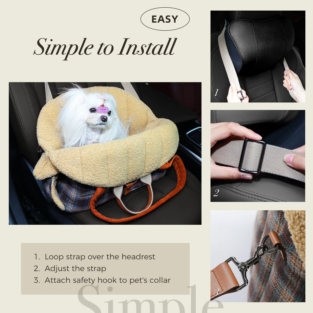 Sac de transport pliable 4-en-1 pour petit chien ou chat
