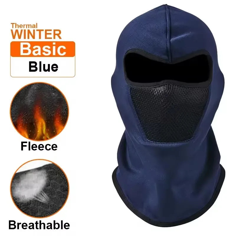 Cagoule thermique intégrale pour sports d'hiver