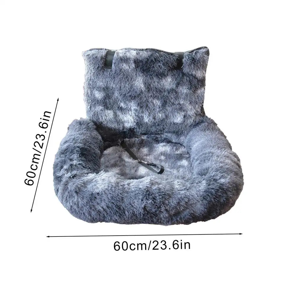 Siège coussin de voiture pour chien, antidérapant et lavable