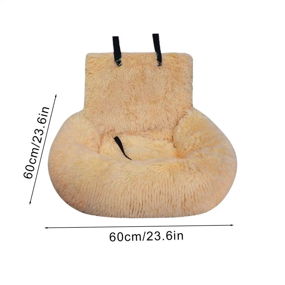 Siège coussin de voiture pour chien, antidérapant et lavable