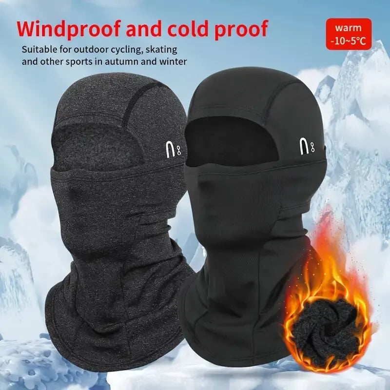 Cagoule thermique intégrale pour sports d'hiver