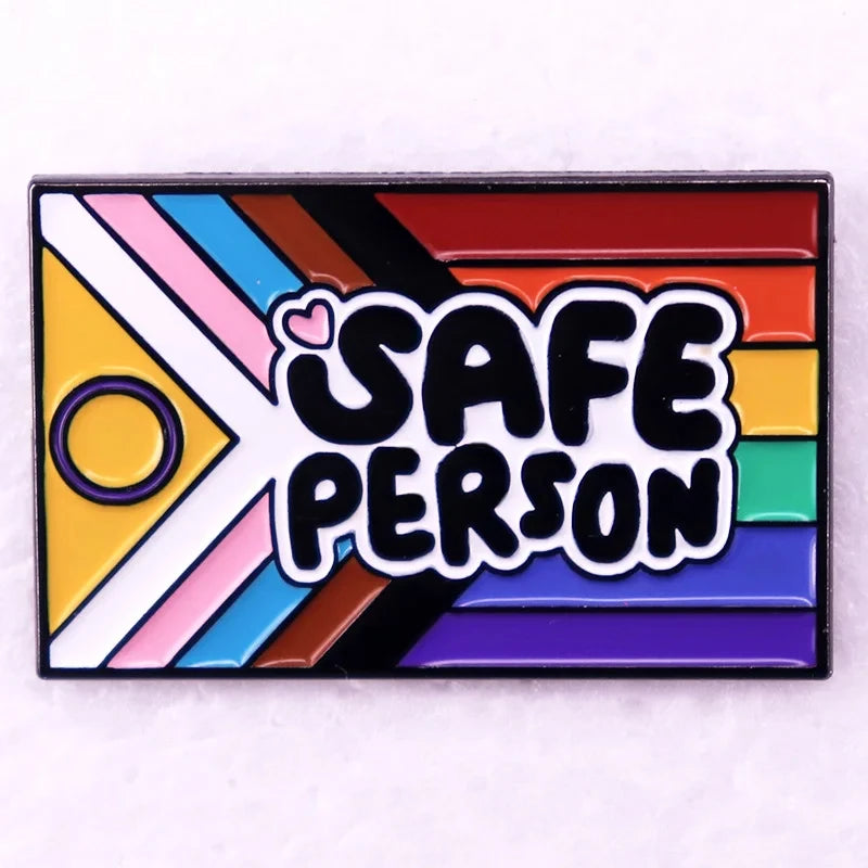 Pin's émaillé arc-en-ciel Pride en alliage de zinc, 20 modèles