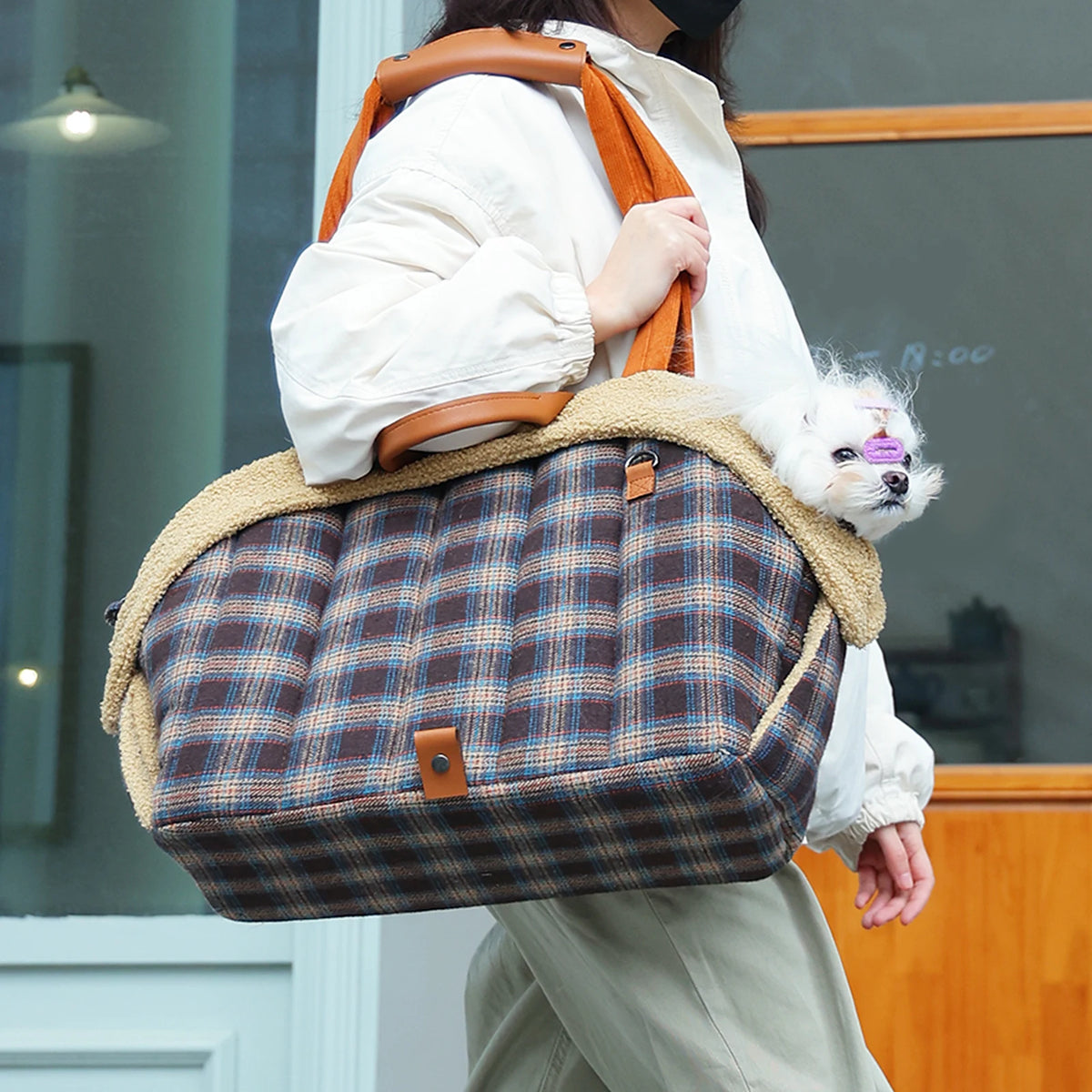 Sac de transport pliable 4-en-1 pour petit chien ou chat