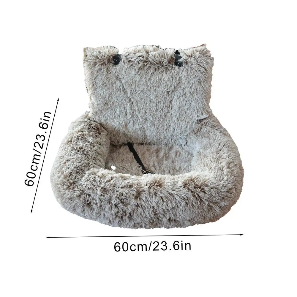 Siège coussin de voiture pour chien, antidérapant et lavable