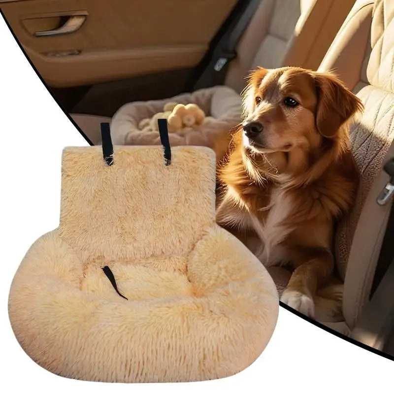 Siège coussin de voiture pour chien, antidérapant et lavable